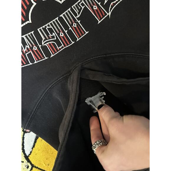 Vintage Chicago Bulls Jordan Graphic Hoodie Pullover - Picture 3 of 4